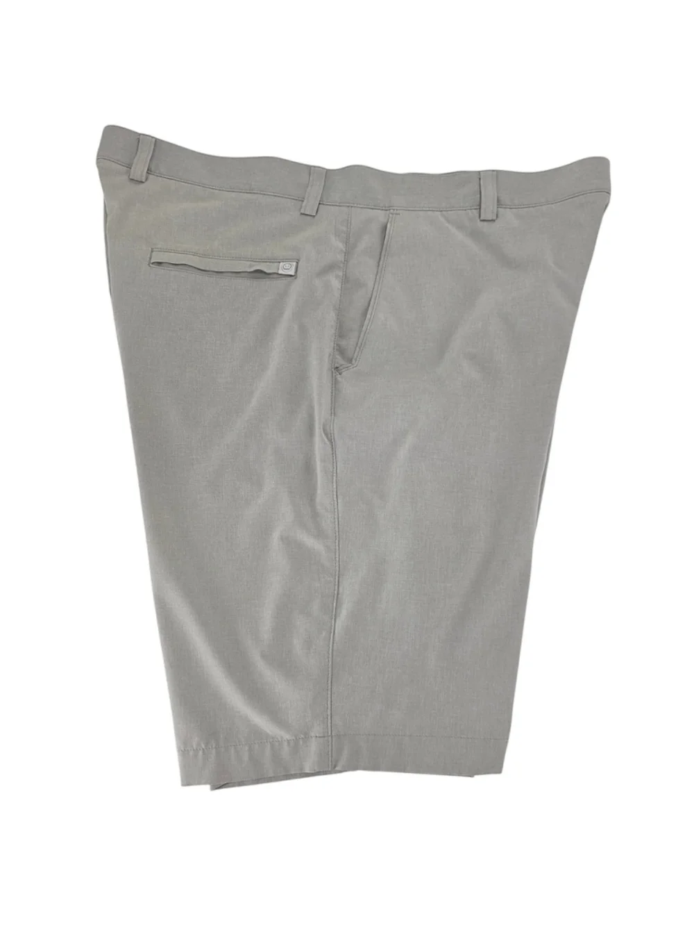Peter Millar Featherweight Performance Shorts Mens 36 Gray Stretch Golf UPF 50+